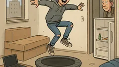 Witz: Mit 30 wie 18—nur pleite